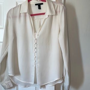 Sheer cream Blouse